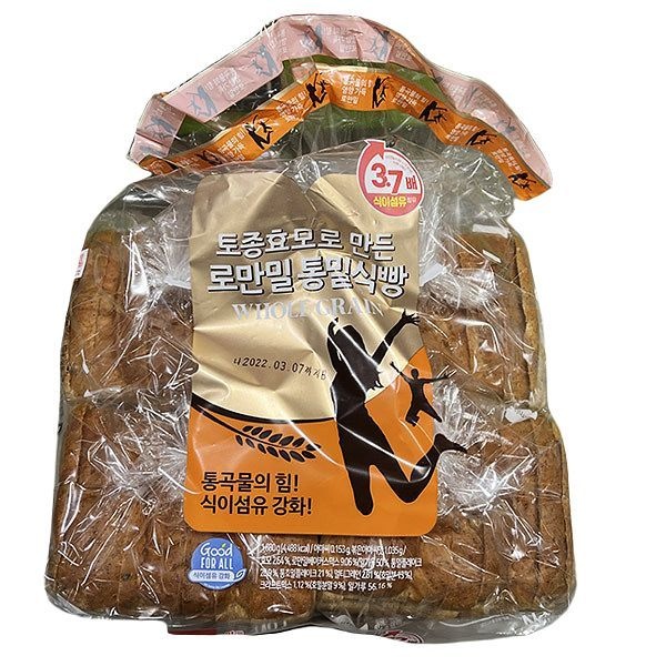 삼립 로만밀식빵 1680g (420g x 4입)