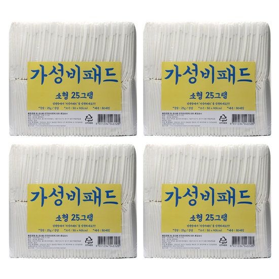 가성비패드 소형 25g 320매 애견패드 강아지패드 배변패드 305904