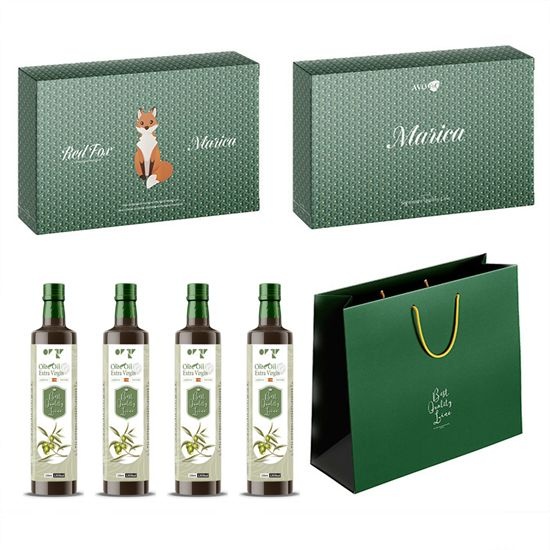 [선물세트] 레드폭스 (엑스트라버진 올리브유 250ML*4EA)+쇼핑백 증정