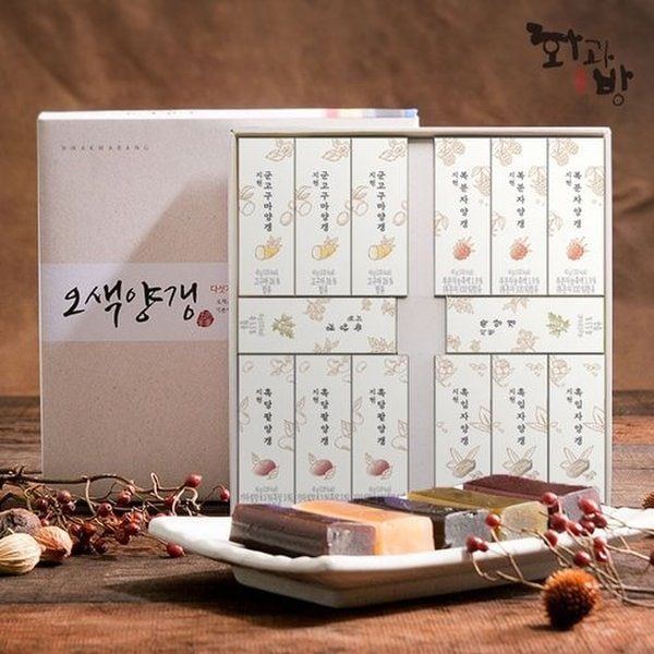 화과방 오색양갱 선물세트(14개입) 2세트 +쇼핑백 / 간식 디저트선물