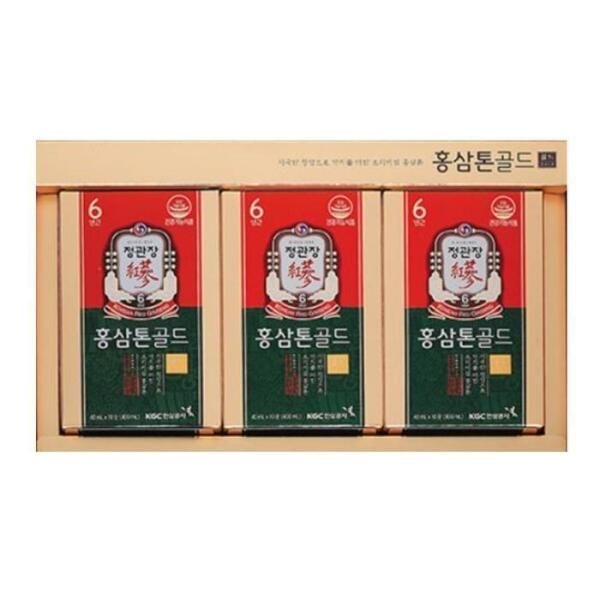 (주)한국인삼공사, 대전시 대덕구벚꽃길71 정관장 [정관장] 홍삼톤 골드 40ml 30포 (겉케이스없음) (26806566)