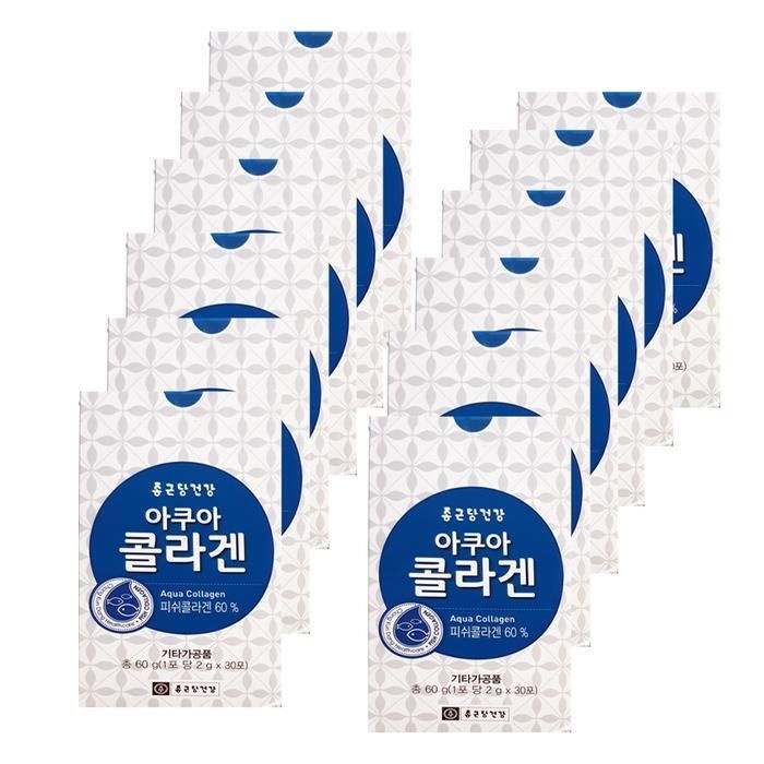 [패션플러스][종근당]종근당건강 아쿠아 콜라겐 2g x 30포 12박스 hism (52273638)