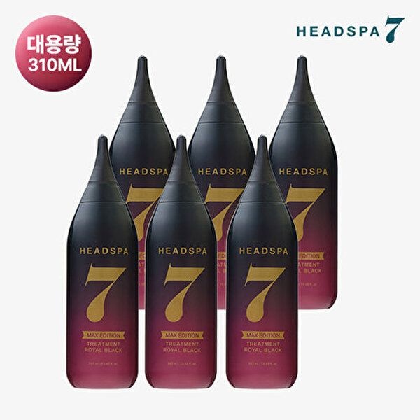 헤드스파7 [헤드스파7]헤드스파7 로얄블랙 트리트먼트 310ml 6개