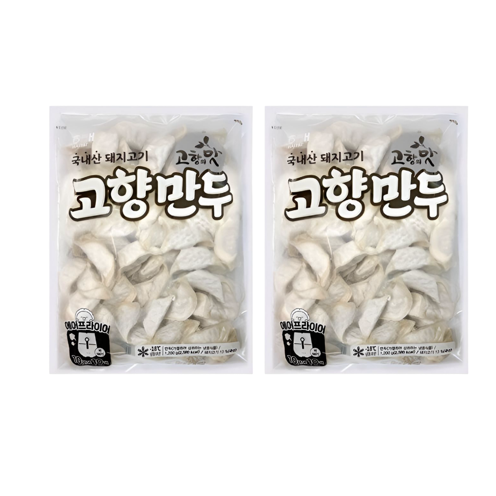 해태 고향만두 1.2kg 2개