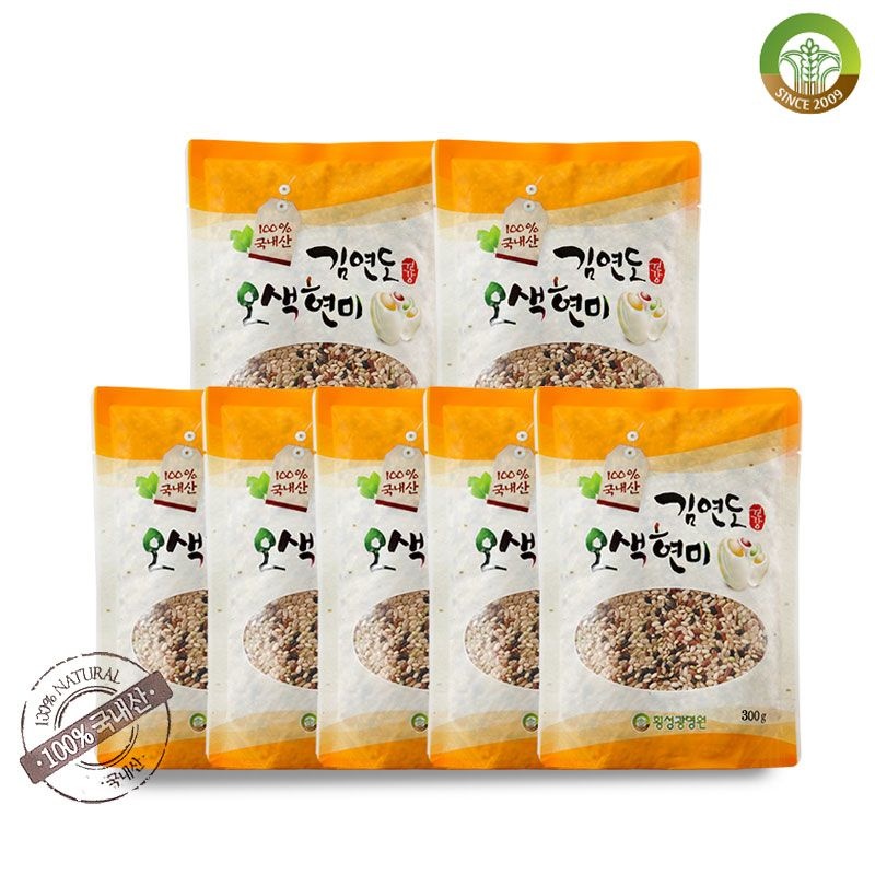 [온누리상품] [김연도혼합곡] 웰빙 오색현미 300g x 7봉