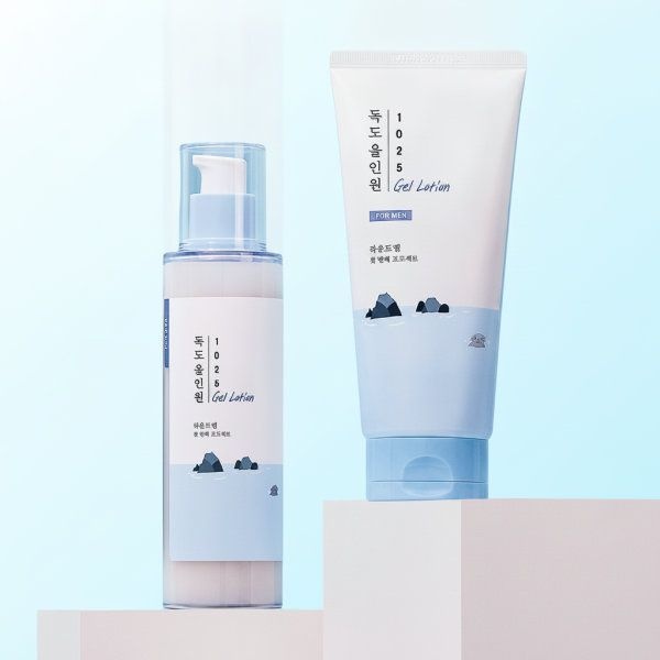 [지성피부/유분케어] 라운드랩 포 맨 1025 독도 올인원 젤로션 200ml+200ml