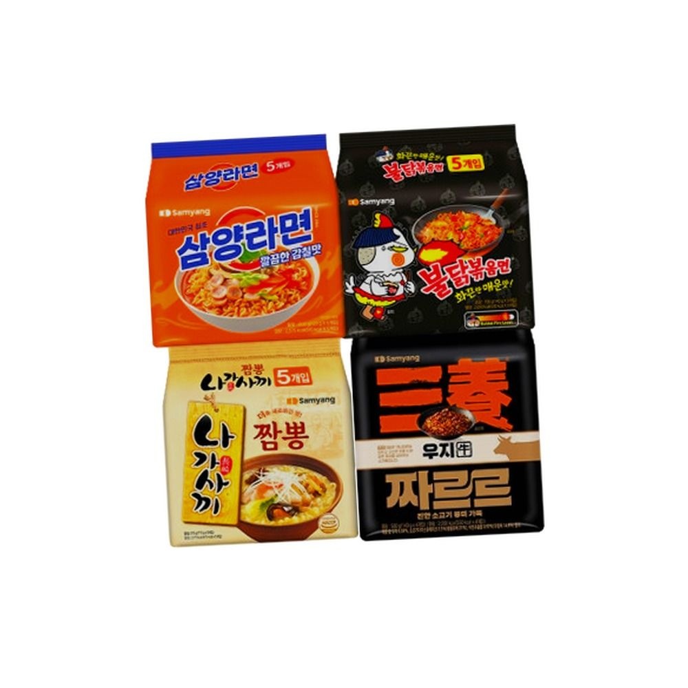 삼불나짜 삼양+불닭+나가사끼+짜르르