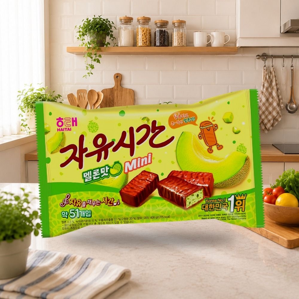 자유시간 미니 멜론맛 408g