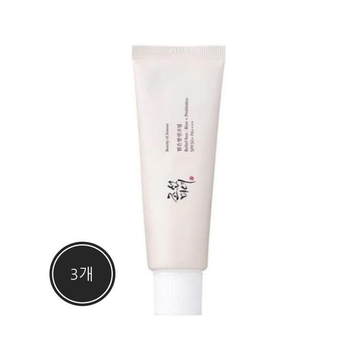 [3개] [beauty of joseon] 조선미녀 맑은쌀 썬크림 50ml SPF50+ 데일리선크림