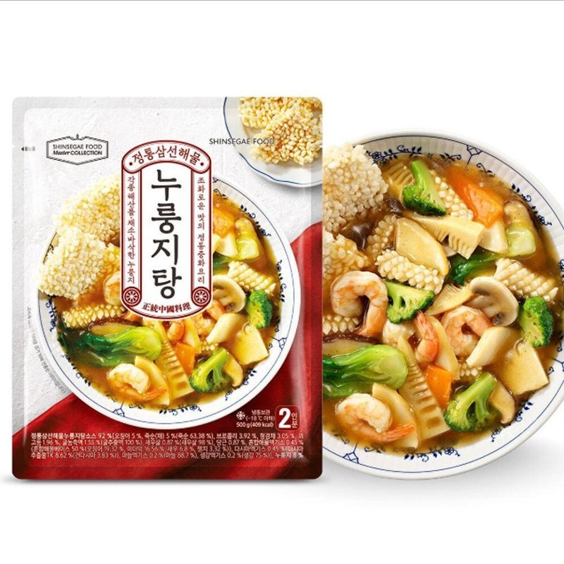 마스터컬렉션 정통삼선해물누룽지탕 500g x 2팩