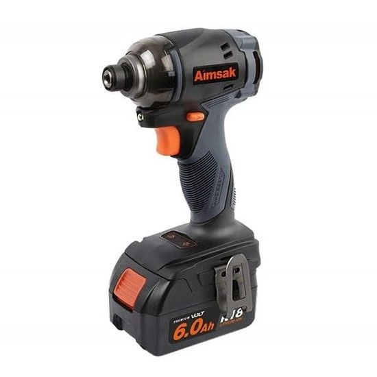 충전임팩드라이버 18V(브러쉬리스) 리튬 6.0Ah 3400rpm 210Nm 3단속도조절 1.53kg BL18M706(6.0) 자재