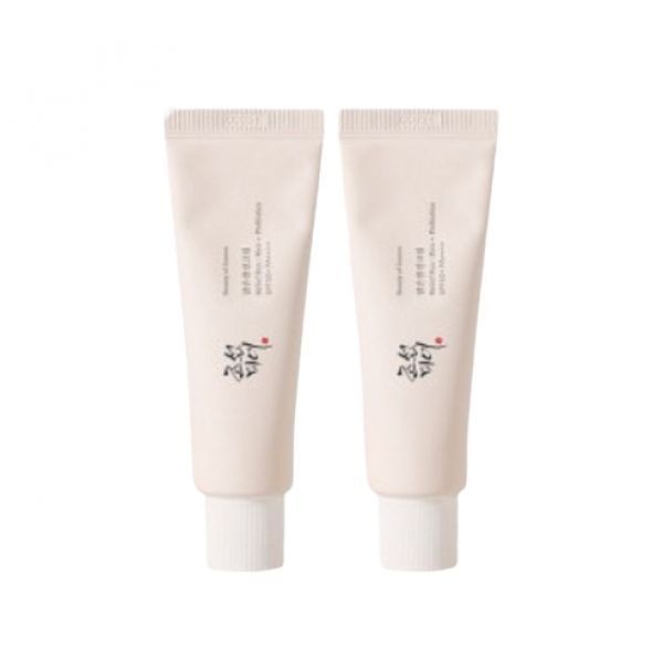 화잘먹/쌀알춘식이스트레스볼 조선미녀 맑은쌀 선크림 50ml 2입 기획