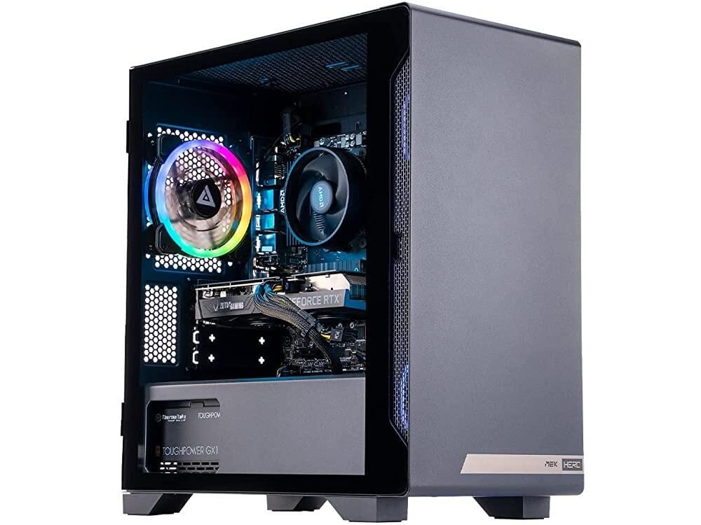 ZOTAC [해외] MEK HERO G1 A5636 게이밍 데스크탑 ZOTAC AMD 라이젠 5 5600X 6코어/12스레드 프로서 16GB 3200MHz DDR4 NVIDIA 지포스 RTX 3060 12GB 50