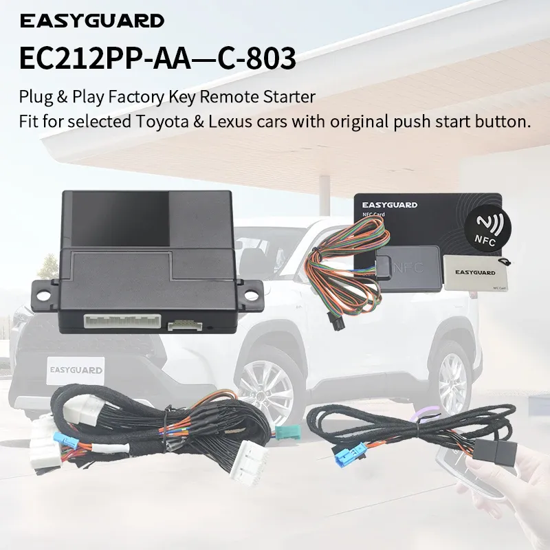 EASYGUARD Plug Play Remote Starter fit for corolla 23 Frontlander 23 Allion 23-24 RX 23 with oem