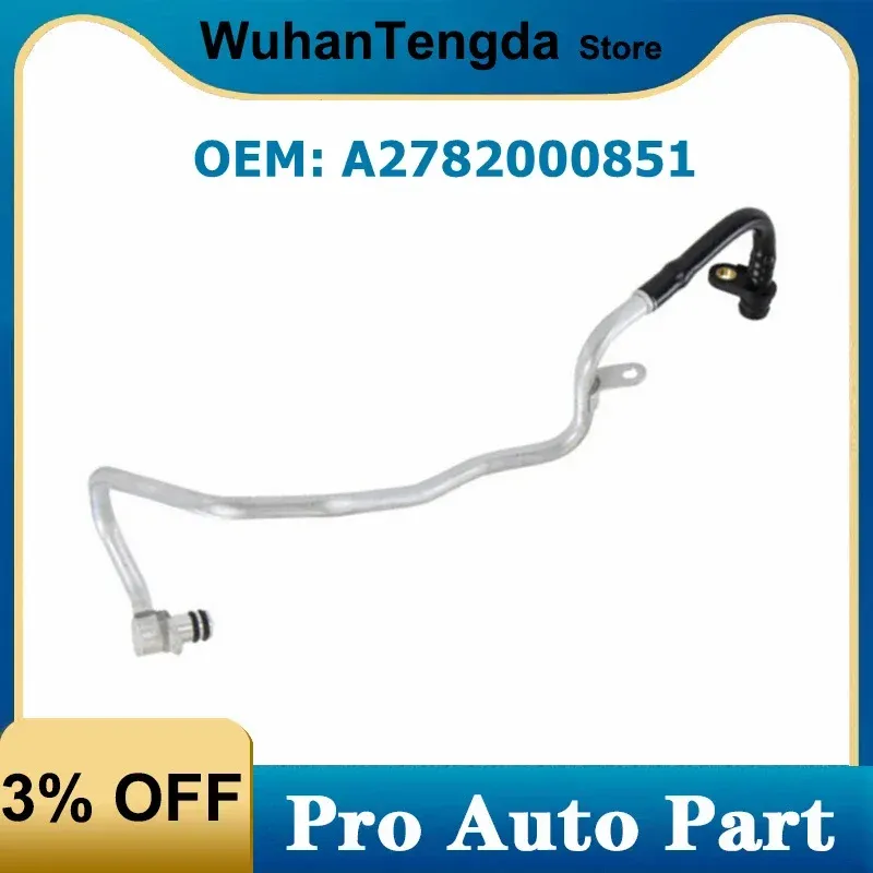 2782000851 차저 냉각수 라인 메르세데스 벤츠 ML 500 550 4MATIC GLE 500 550 4MATIC 용 A2782000851