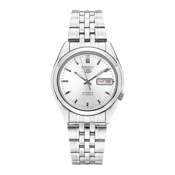 세이코5 SNK355K1 오토매틱 남성 메탈시계 37mm