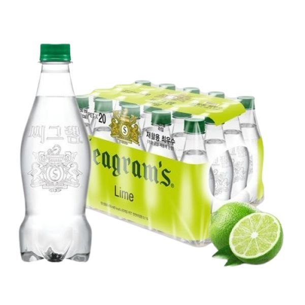 씨그램 라벨프리 라임 450ml 20입