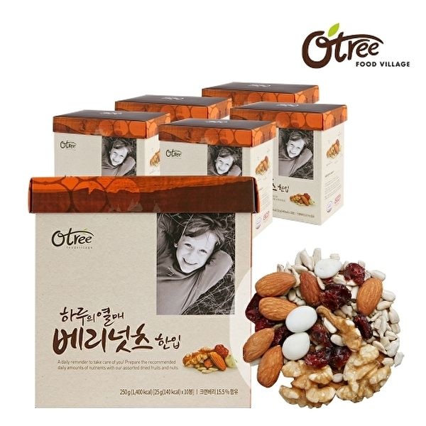 [오트리푸드빌리지]오트리 하루의열매 베리넛츠 25g 60입