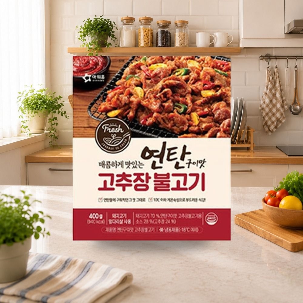 아워홈 연탄구이맛 고추장불고기 400g 1개