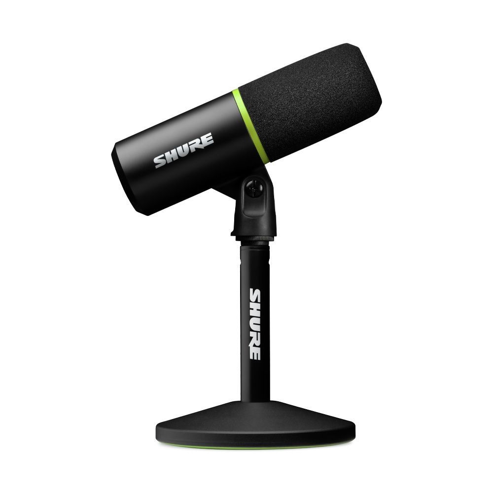 SHURE 게이밍 방송용 USB-C 마이크 노이즈캔슬링 음성 채팅 1P