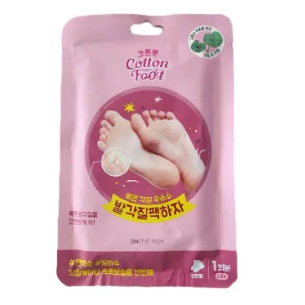 온더바디 코튼풋 발각질팩하자 풋필링팩 2매