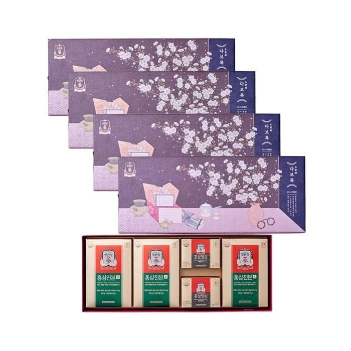 정관장 선물세트 다보록 감사휘편 x4박스 (쇼핑백동봉)