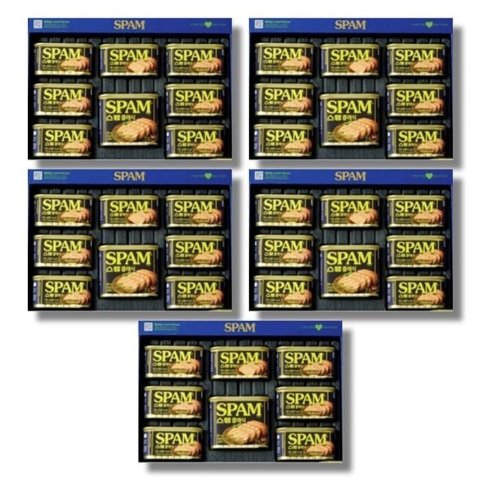 [영양친구] CJ제일제당 명절 선물세트 스팸 8호 네이버에디션 5박스