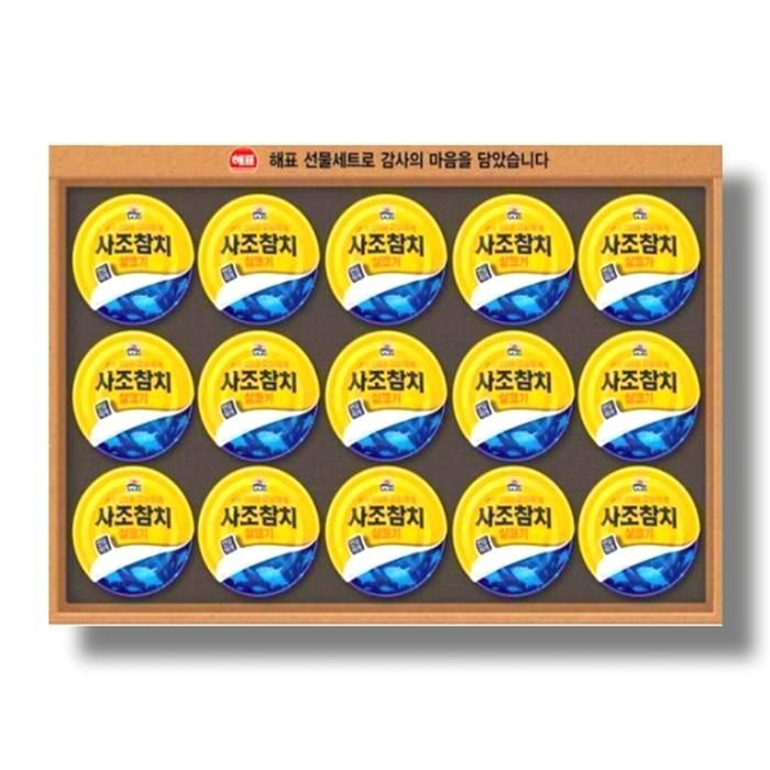 [영양친구] 사조 명절 선물세트 살코기참치 1호 쇼핑백 포함 1박스