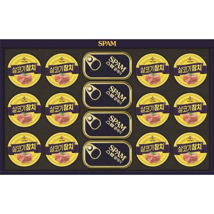 [CJ] 스팸참치 ST호 1세트 + 쇼핑백
