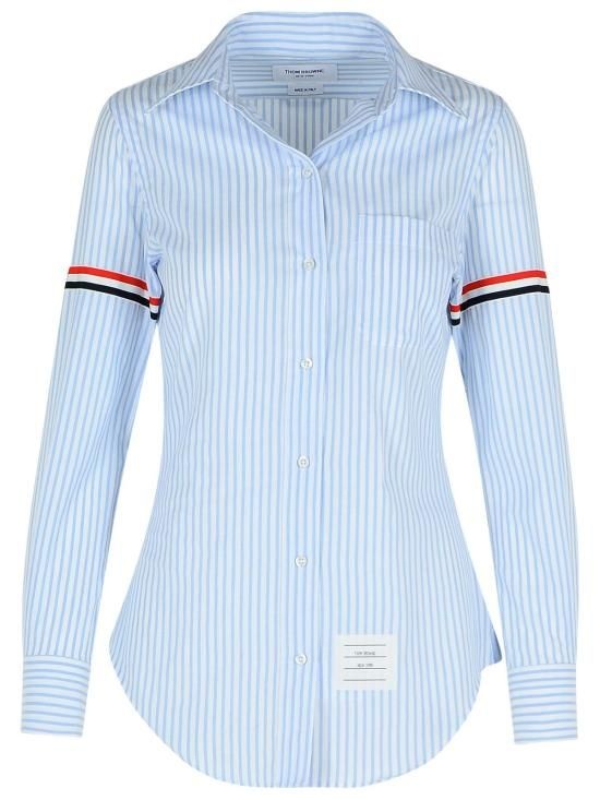 26FW 톰브라운 셔츠 FLL005O F0810 480 LIGHT BLUE DOM
