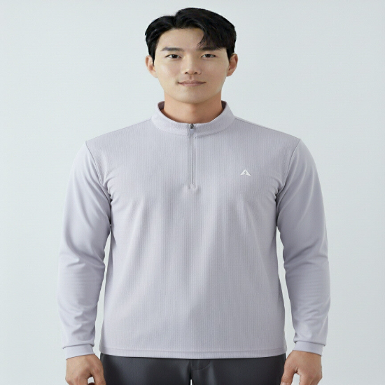 [올포유] 남성 냉감 소매 반집업 티셔츠 AMTHM3151-190
