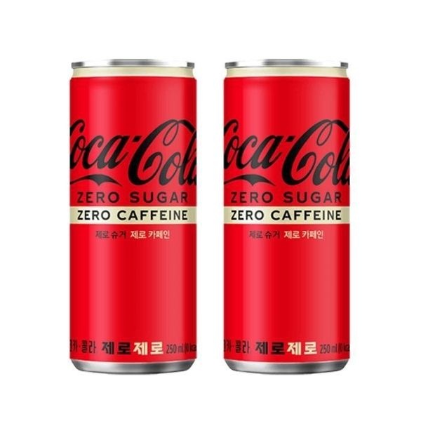 코카콜라 제로 제로카페인 250ml 30캔