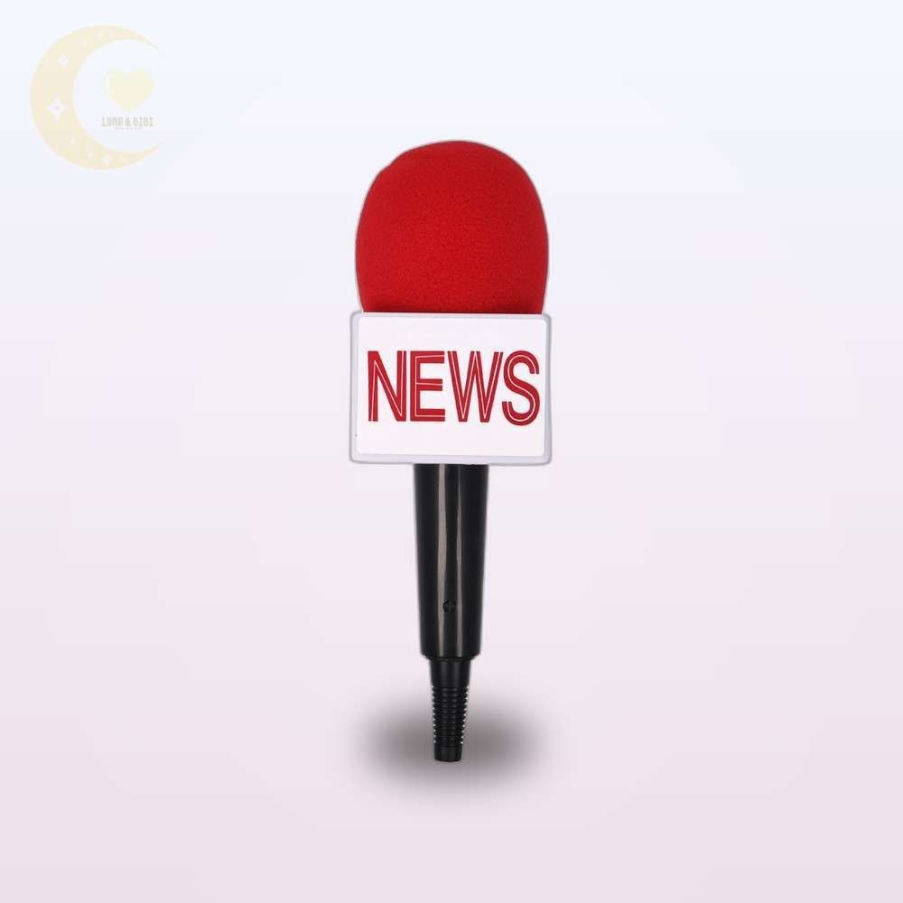 DBEOEM 용용상점 가짜뉴스 마이크 인터뷰놀이마이크 이벤트소품