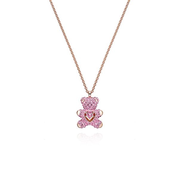 스와로브스키 5642976 Teddy 테디 베어 곰 목걸이
