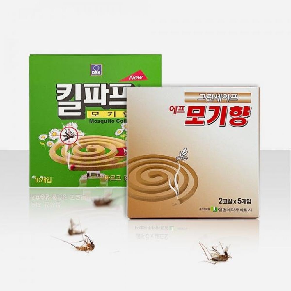 킬파프 그린세이프 모기향 10개입
