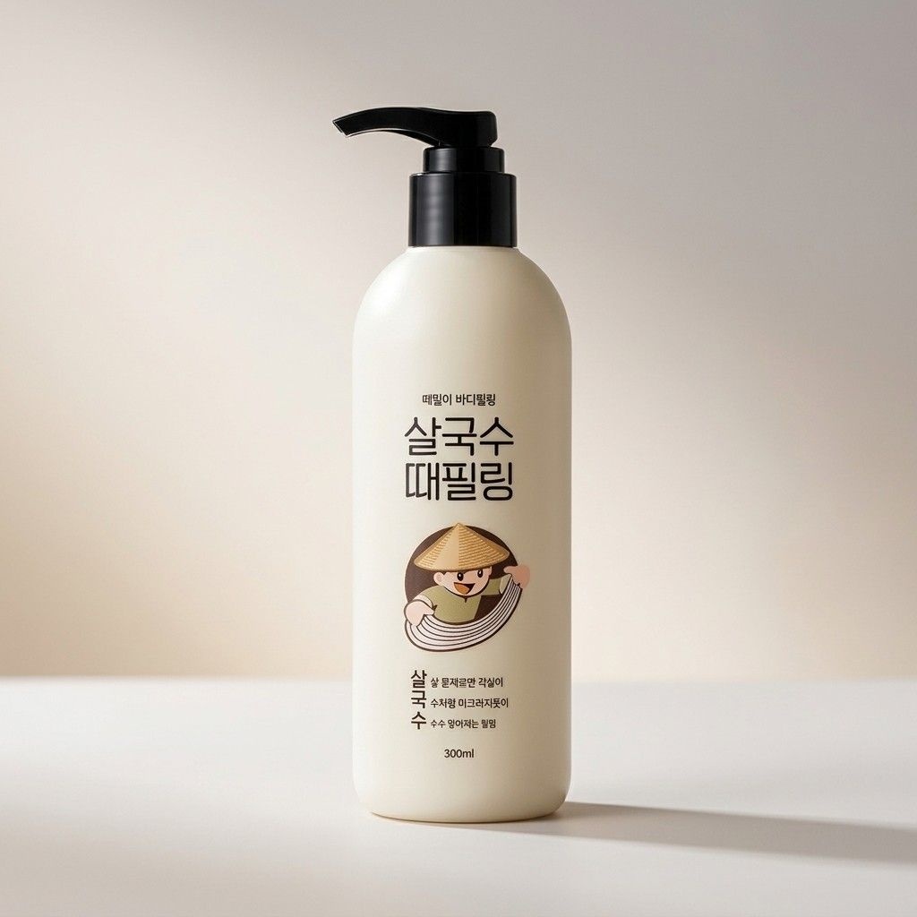 LG생활건강 때밀이 바디필링 살국수 때필링 300ml
