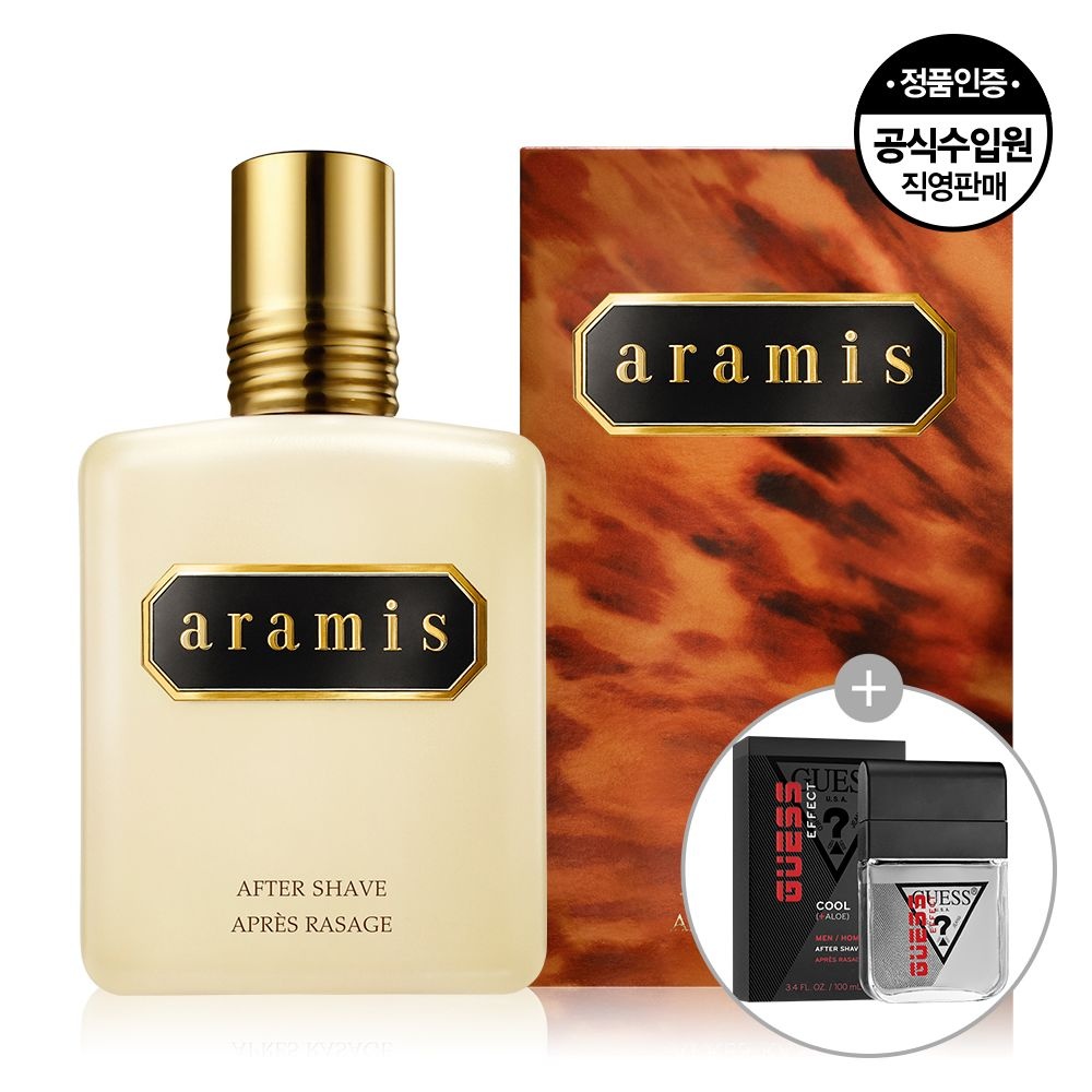 [공식수입원] 아라미스 애프터셰이브 200ml+게스 스킨 100ml