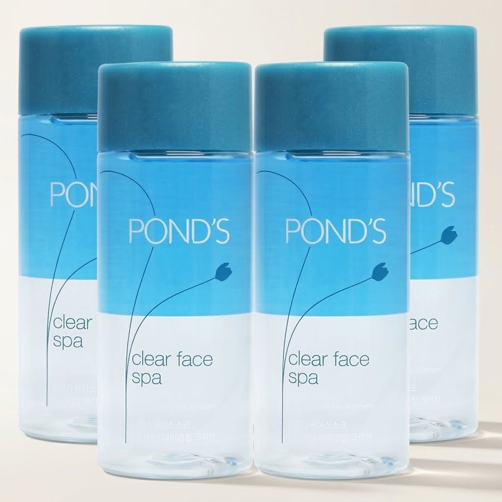 폰즈 클리어 스파 립 앤 아이 리무버 120ml x4개
