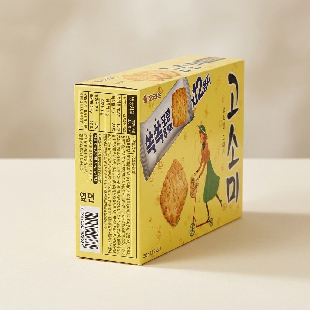 오리온 간식세트 고소미 216g 12개입