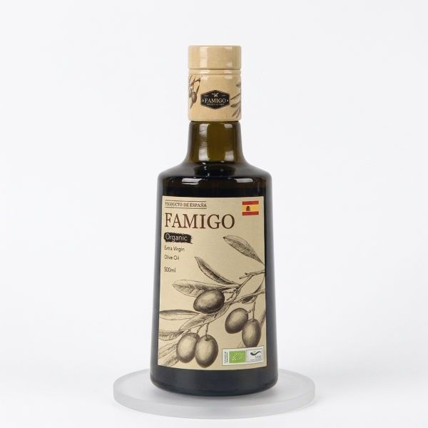 파미고 유기농 엑스트라 버진 올리브오일 500mL 1병/2병 택 1