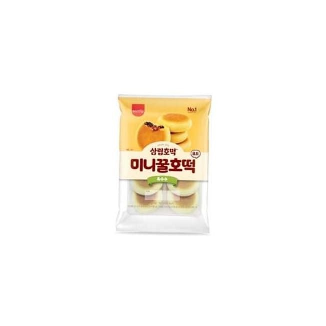 간편간식 (오티삼립)옥수수미니꿀호떡요요 30봉 192g