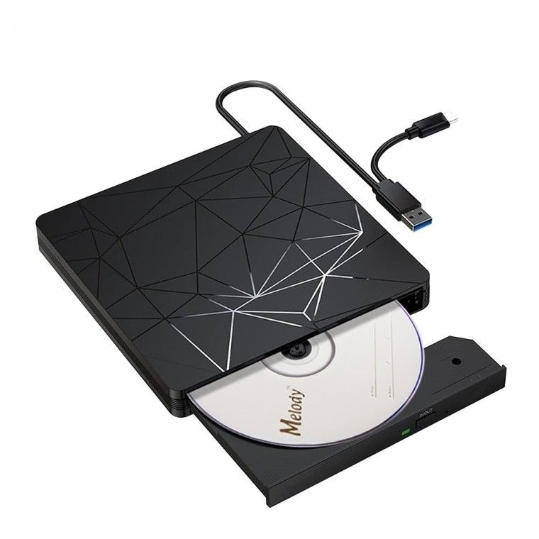 멜로디코리아 노트북 멀티 외장형 USB 시디롬 디브디 플레이어 레코더 드라이브