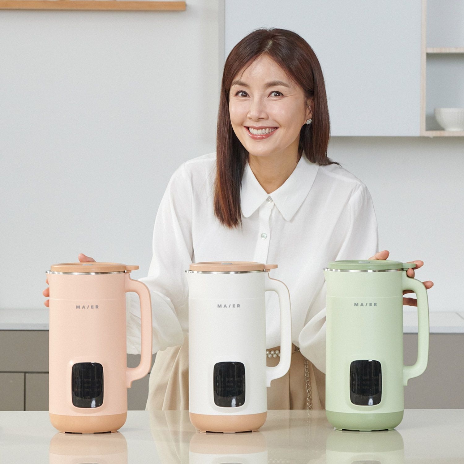 [오늘출발] MAIER [마이어] 두유 마스터 / 칼날 분리 1.5L 대용량 두유제조기 신애라 이유식 죽 식혜 요거트 주스(MH-MR1504)
