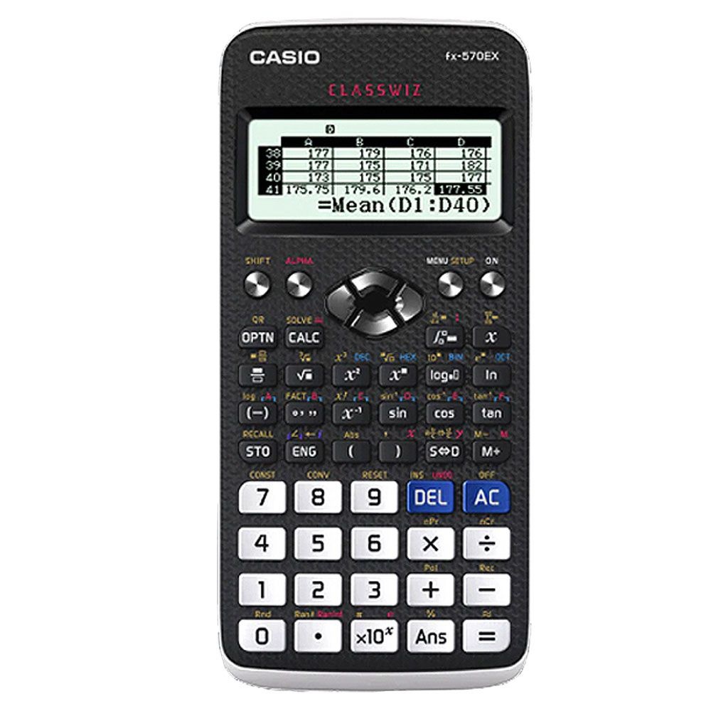 [오늘출발] 카시오 HJ 카시오 CASIO 정품 공학용 계산기 전자계산기 FX-570EX 블랙/핑크/블루