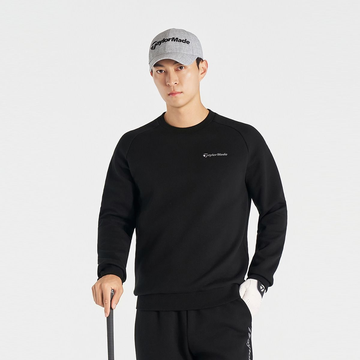 테일러메이드 남성 베이직 맨투맨 티셔츠 TTO-37HG42-199