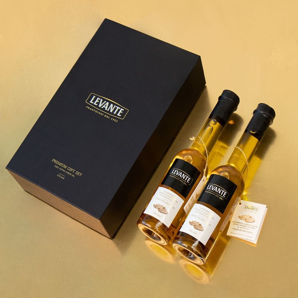 (현대Hmall) [2%] 르반테 화이트 트러플오일 2% 250ml x 2병 선물세트 엑스트라버진