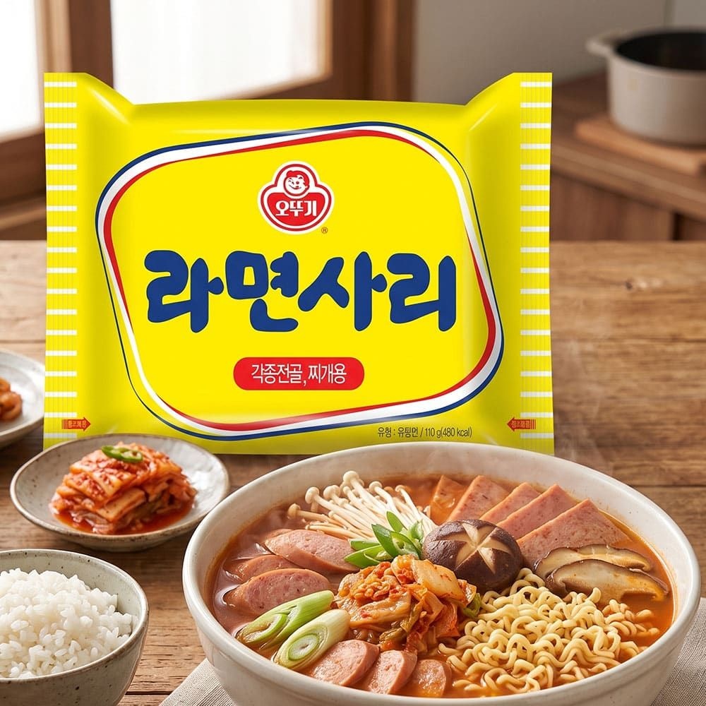 오뚜기 (현대Hmall) 오뚜기 라면사리 110g 40개입 (5개입번들 x 8개)