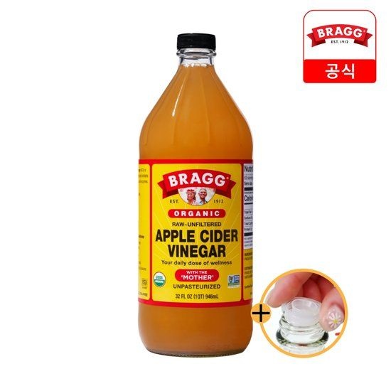 브래그 공식]브래그 유기농 애사비 사과식초 946ml 1병