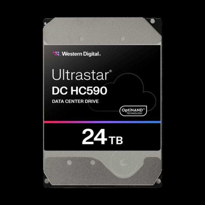 Western Digital Ultrastar DC HC590 SAS/7200/512M  (24TB, WUH722624AL5204)