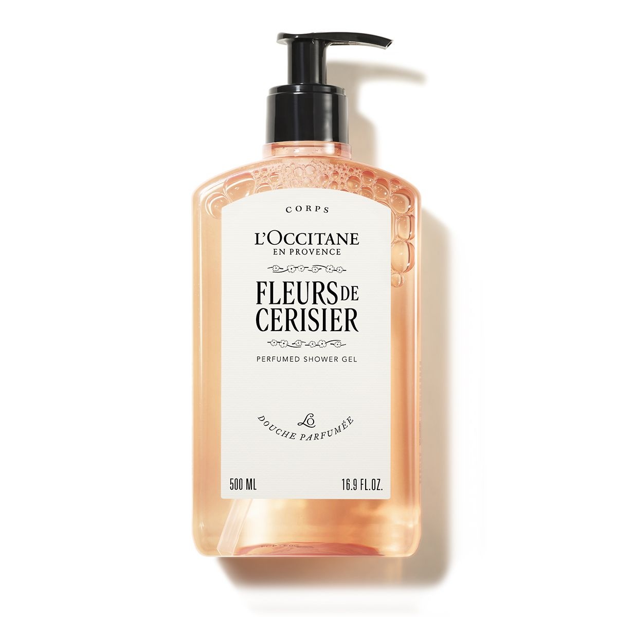 록시땅 플뢰르 드 세리지에 퍼퓸드 샤워 젤 500ml(체리 블라썸)